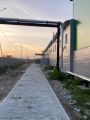 Установка бордюра и кладка тротуара