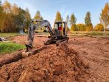 Работы по устройству дренажа 