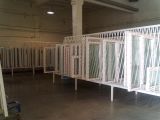 Изготовленные окна на складе - производство