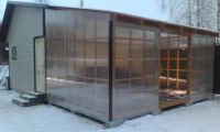 баня с террасой. г.Шлиссельбург