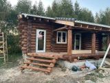 Прирубили лестницу и баня приобразилась