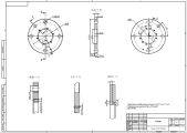 Чертеж фланца на заказ для производства