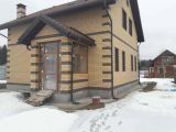 Дом из пенобетонных блоков Д-500, утеплитель базальт 100 мм, облицовочный кирпич.