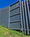 Калитка с закрытием поверхности евроштакетом