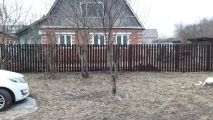 Забор из евроштакетника