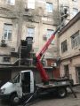 Использование автовышки