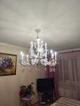 Установка люстры