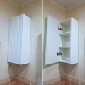 Сборка и установка шкафчика в ванной комнате 