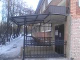 Изготовление и монтаж козырька (Евромедика)