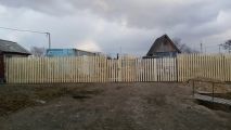 Устройство ограждения на даче по просьбе Клиента
