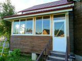 Остекление террасы загородного дома