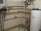Монтаж котельной, пайка меди