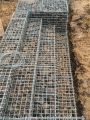 Подпорная стенка из габионов со ступенями