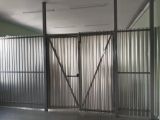 Перегородка в цеху без сварочных работ в помещении
