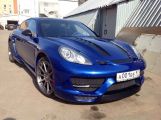 Капот и бампер на Panamera