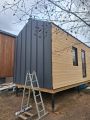 Строительство мини домика в стиле барнхаус 