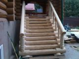 Изготовление рубленных лестниц