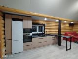 Изготовление кухни в бревенчатом доме