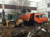 Уборка территории с вывозом мусора