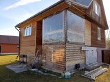 На данном объекте были смонтированы мягкие окна пвх, купленные заказчиком заранее.