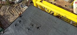 Возможно единственный в моей жизни ремонт крыши башенного крана.