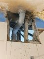 Замена отвода(поворота) на ГВС, работа выполнена электросваркой, с гарантией 