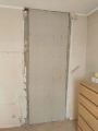 Демонтаж межкомнатной двери, с последующей установкой перегородки из ГКЛ