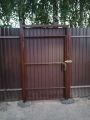 Сварка калитки с задвижкой и сврезкой замка 