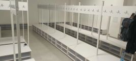 Сборка в школе гардеробных систем
По гос-заказу