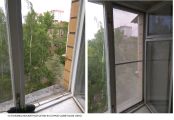 Установка москитной сетки в старое деревянное окно
