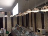Монтаж доп. розеток и освещения в открывающемся кафе