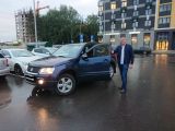Осмотр автомобиля для Станислава, Сузуки Гранд Витара, в хорошем состоянии. 1 хозяин, пробег: 57400 км. Технически без нареканий, 1 косметический окрас (крышка багажника) 