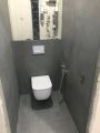 Туалет плитка, сантехника, установка унитаз, установка гигиенический душ.