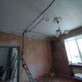 Замена электропроводки в однокомнатной квартире.