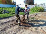 Бурение под столб