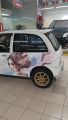Рекорд в аэрографии на автомобилях. Два художника сделали рисунок на авто с двух сторон за 5 часов.