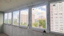 Остекление лоджии портальные окна PSK