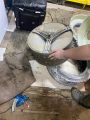 Жаловались на шум при отжиме, произвел замену подшипников и сделал чистку в подарок