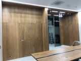 Монтаж стеновых панелей из шпона