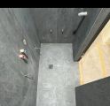 Укладка на пол керамогранит.