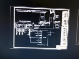 Принципиальная схема котельной на газообразном топливе с резервным электрическим котлом, баком косвенного нагрева и подмесом на распределительной гребенке