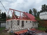 Возведение стропильной системы.
г.Электроугли