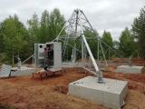 Установка мачты и монтаж оборудования сотовой связи