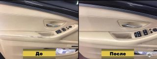 Реставрация водительской двери BMW 520