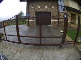 Изготовление и монтаж откатных ворот с автоматикой