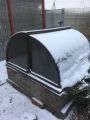 Изготовление крышки для септика. ^ – колпак состоит из двух половинок? , которые открываются в обе стороны.?