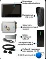 Установка комплекта видеодомофона для дома с электромеханическим замком на калитку и считывателем