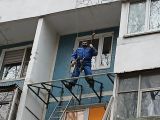 Монтаж кровли балкона кв.