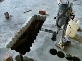 Алмазное сверление проемов, отверстий в плитах перекрытия 