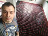 Монтаж системы водяной теплый пол. г.Артем Приморский край 2020г.